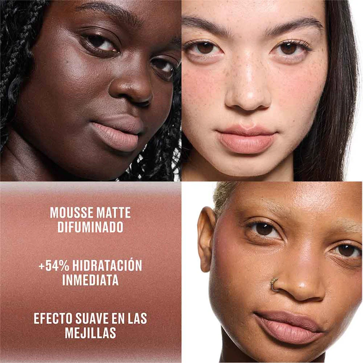 LABIAL LÍQUIDO MAC POWDER KISS LIP & CHEEK MOUSE TAKEN 5ML - 3