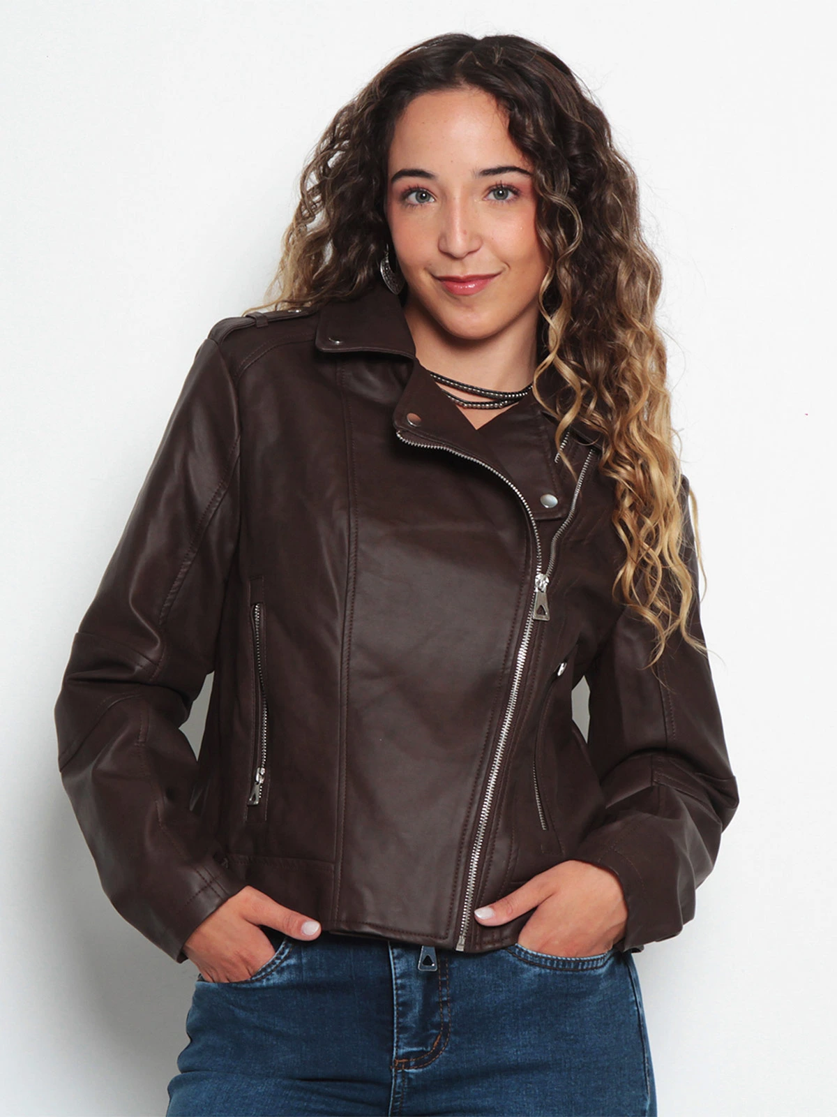 CHAQUETA MUJER WADOS MANGA LARGA MOTOQUERA - 2