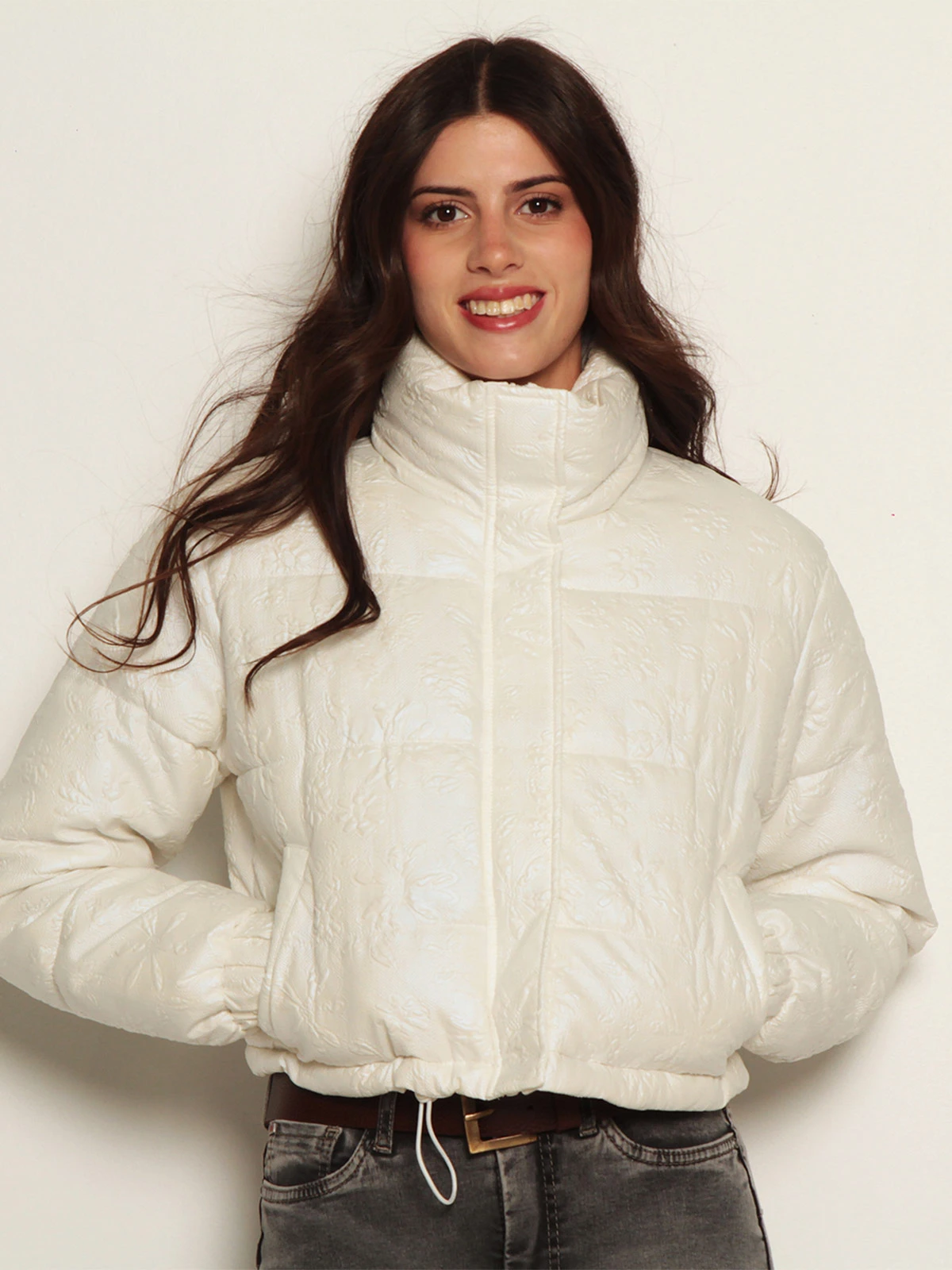 PARKA MUJER WADOS MANGA LARGA BROCHE Y CIERRE - 2