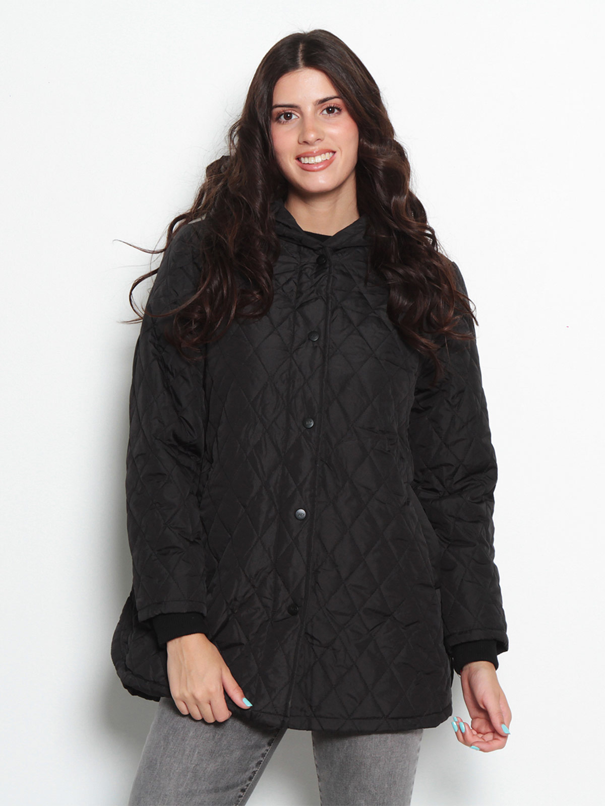 PARKA MUJER WADOS MANGA LARGA QUILT CAPUCHA - 2