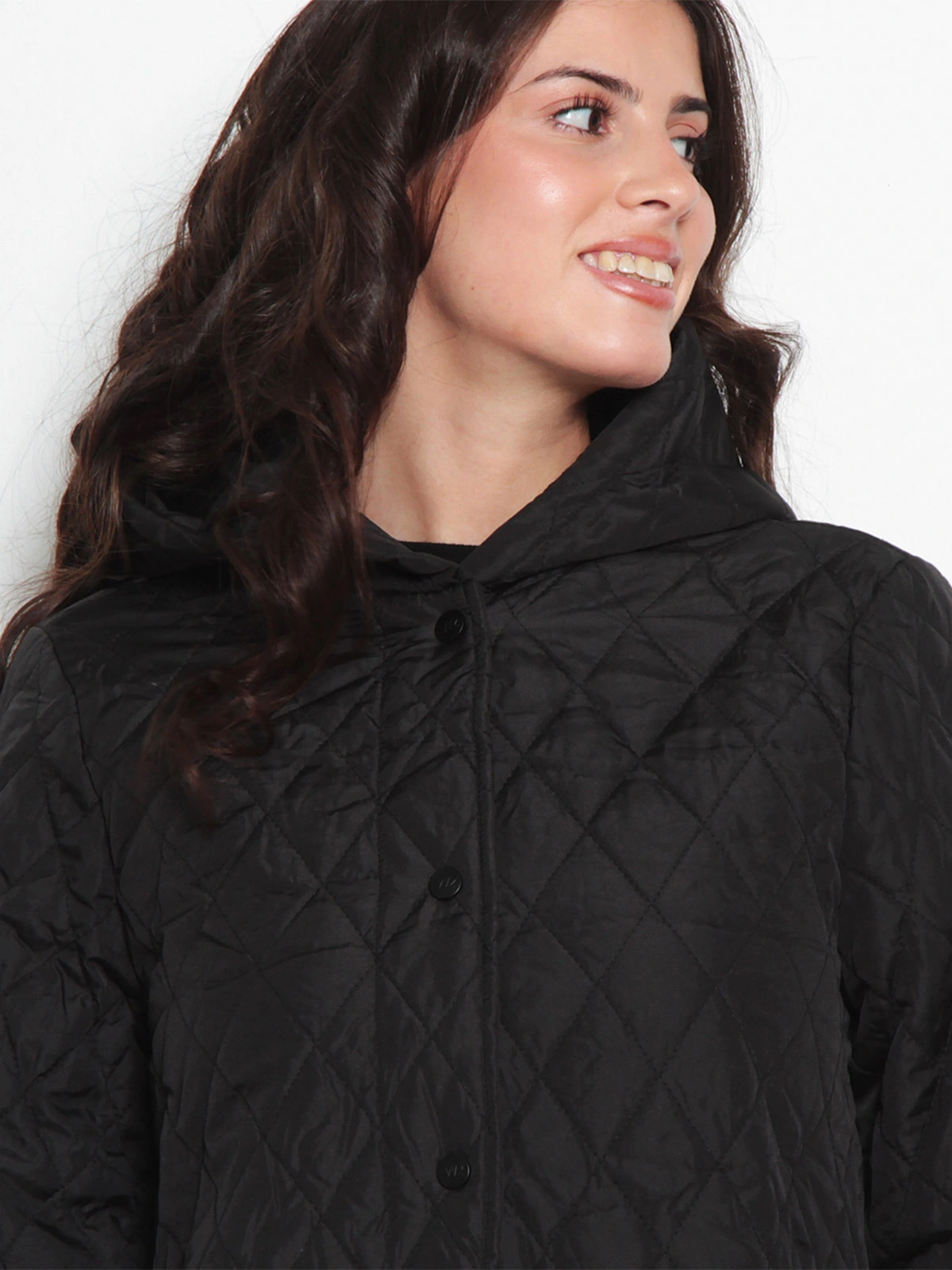 PARKA MUJER WADOS MANGA LARGA QUILT CAPUCHA - 5