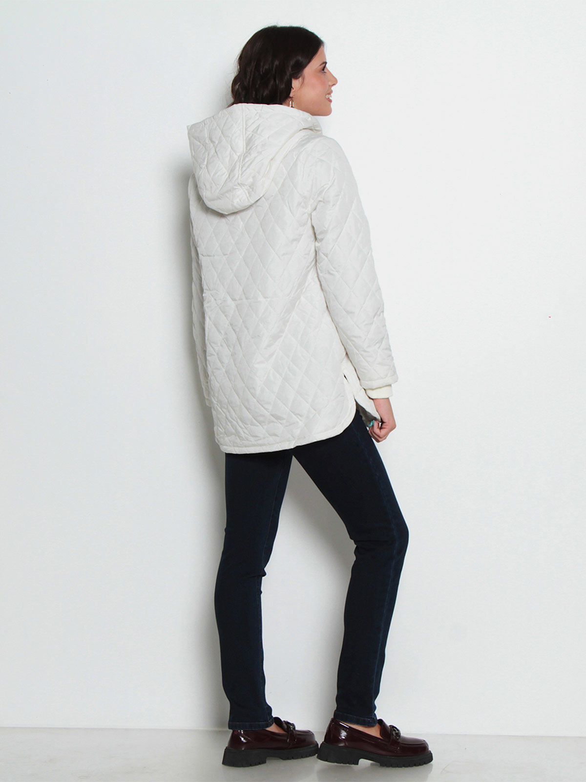 PARKA MUJER WADOS MANGA LARGA QUILT CAPUCHA - 3