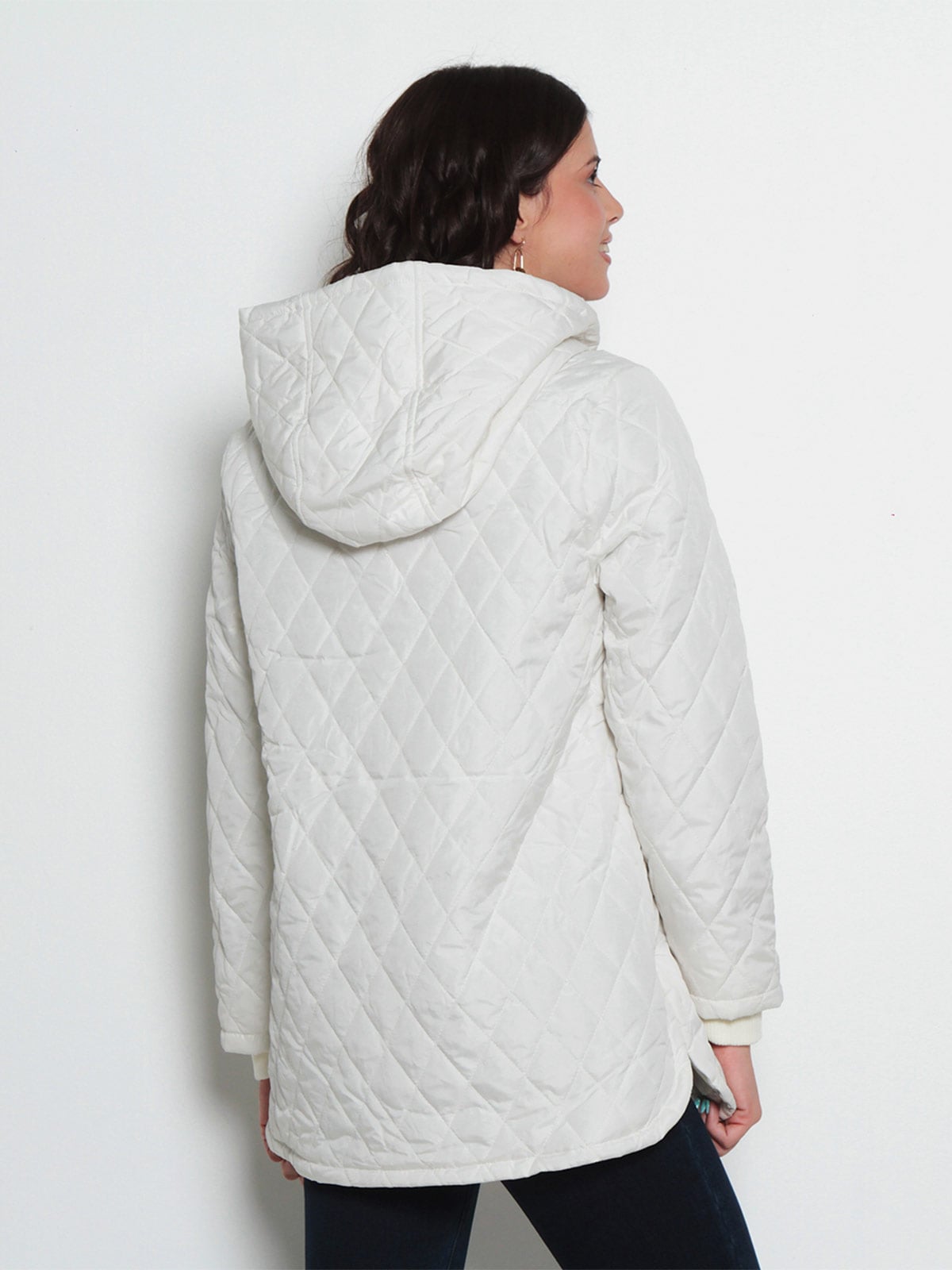 PARKA MUJER WADOS MANGA LARGA QUILT CAPUCHA - 4