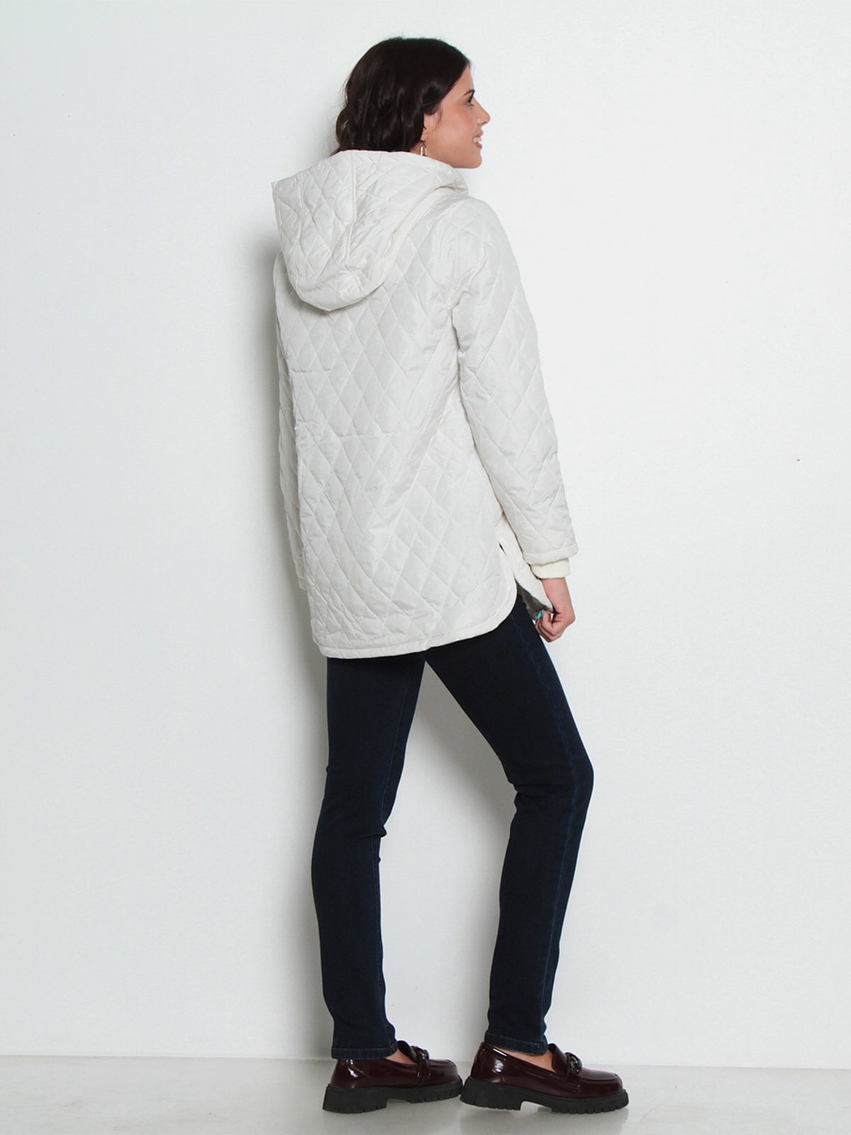PARKA MUJER WADOS MANGA LARGA QUILT CAPUCHA - 3