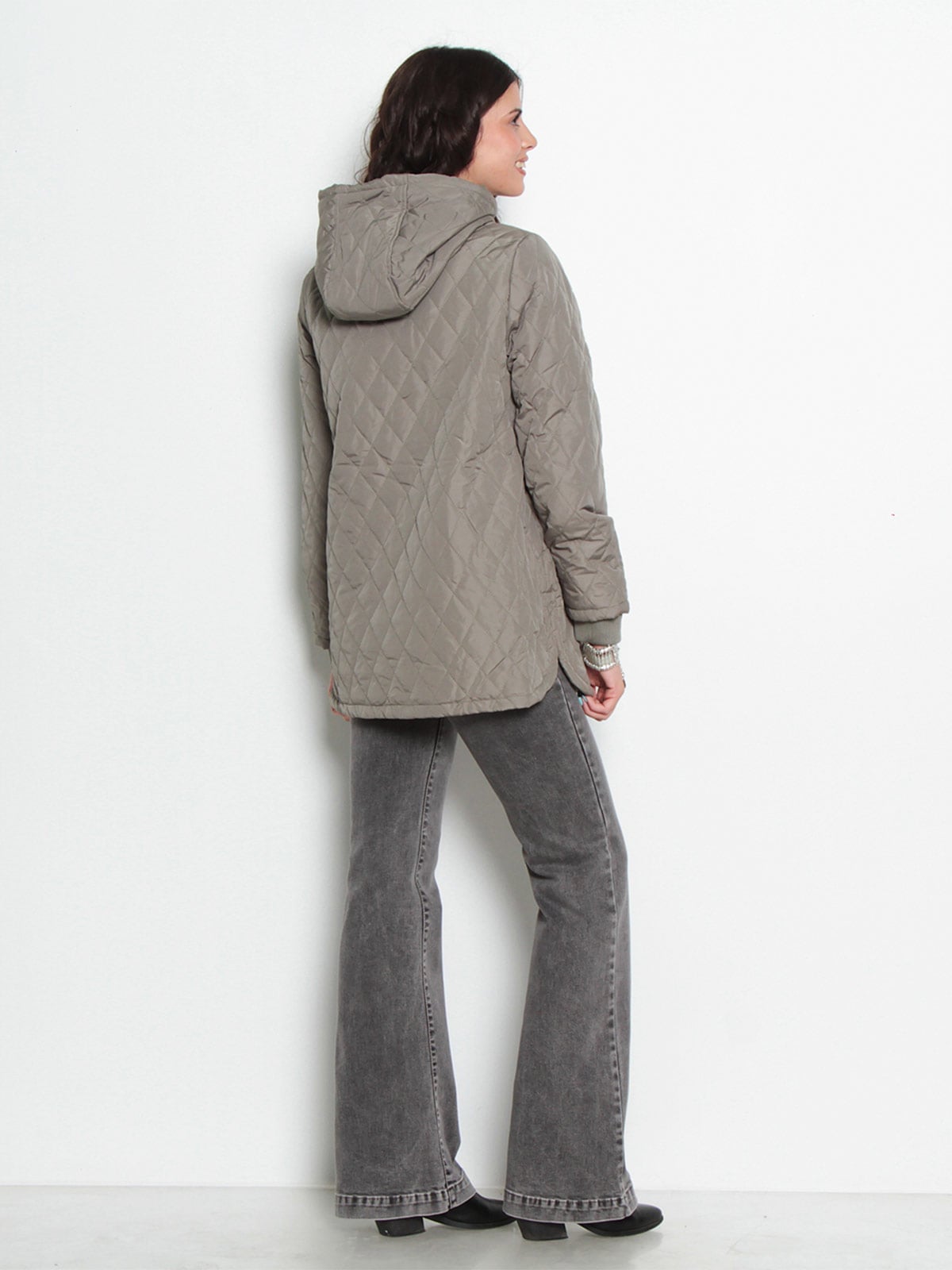 PARKA MUJER WADOS MANGA LARGA QUILT CAPUCHA - 3