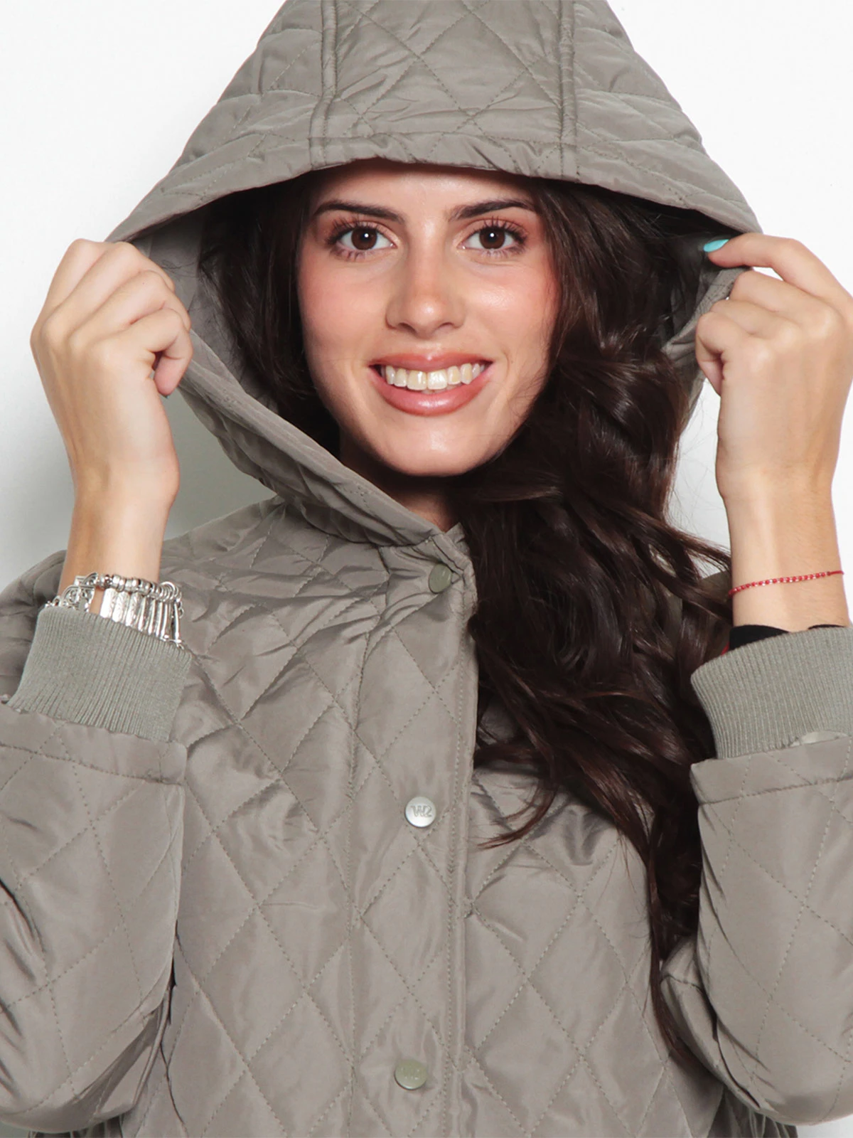 PARKA MUJER WADOS MANGA LARGA QUILT CAPUCHA - 7