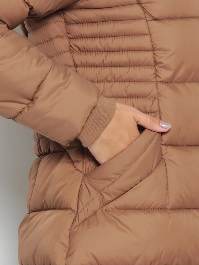 PARKA MUJER WADOS MANGA LARGA CAPUCHA Y CIERRE - 7