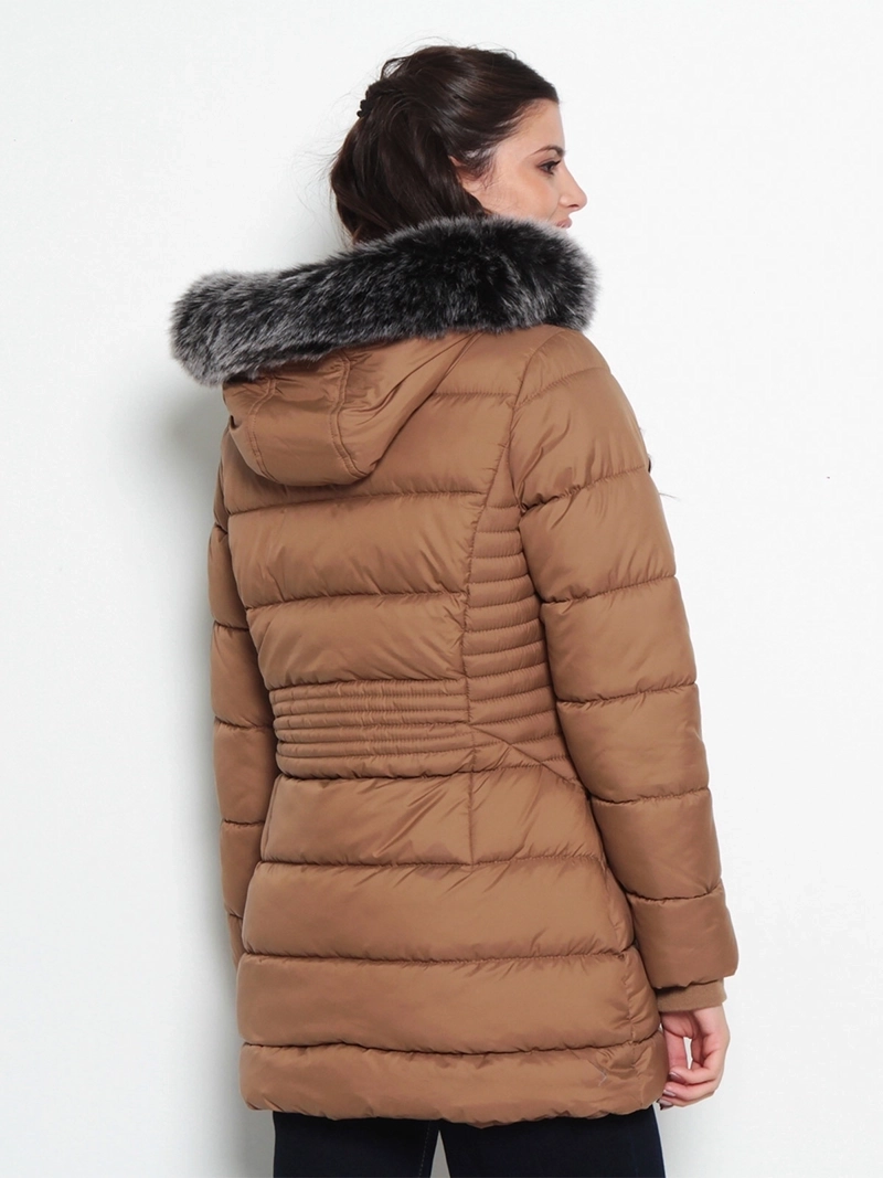 PARKA MUJER WADOS MANGA LARGA CAPUCHA Y CIERRE - 4