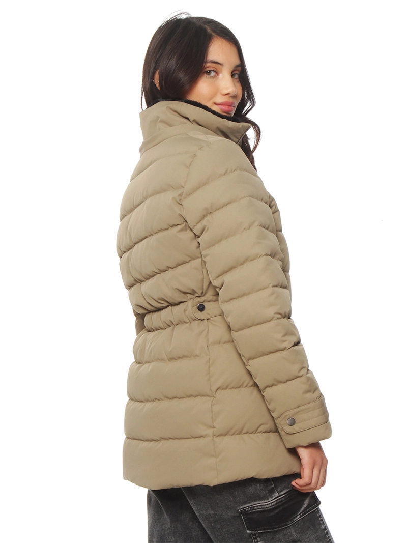 PARKA MUJER WADOS MANGA LARGA CAPUCHA Y CIERRE - 4