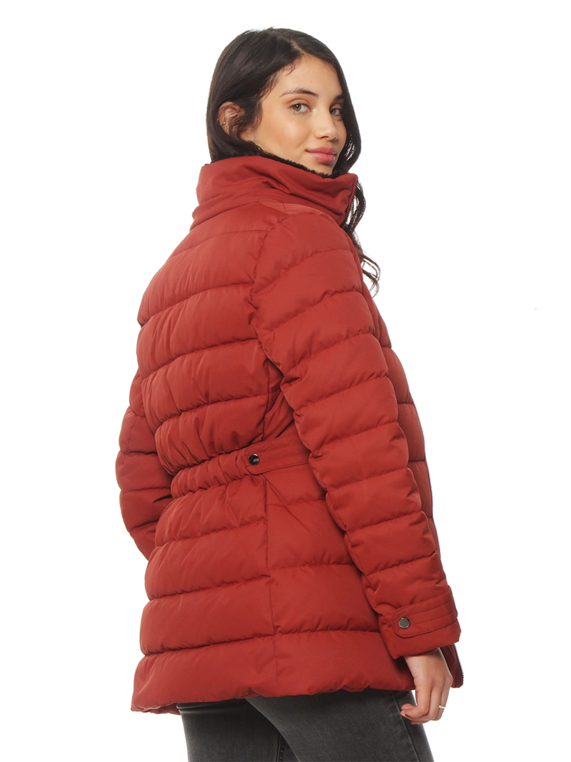PARKA MUJER WADOS MANGA LARGA CAPUCHA Y CIERRE - 4