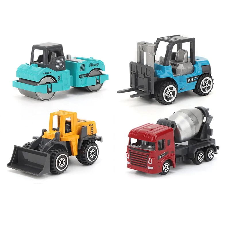 SET 4 VEHÍCULOS ULTRA TOYS CONSTRUCCIÓN - 2