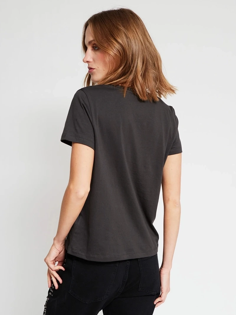 POLERA MUJER MARIA CHER X MARQUIS ALGODÓN CUELLO EN V - 3