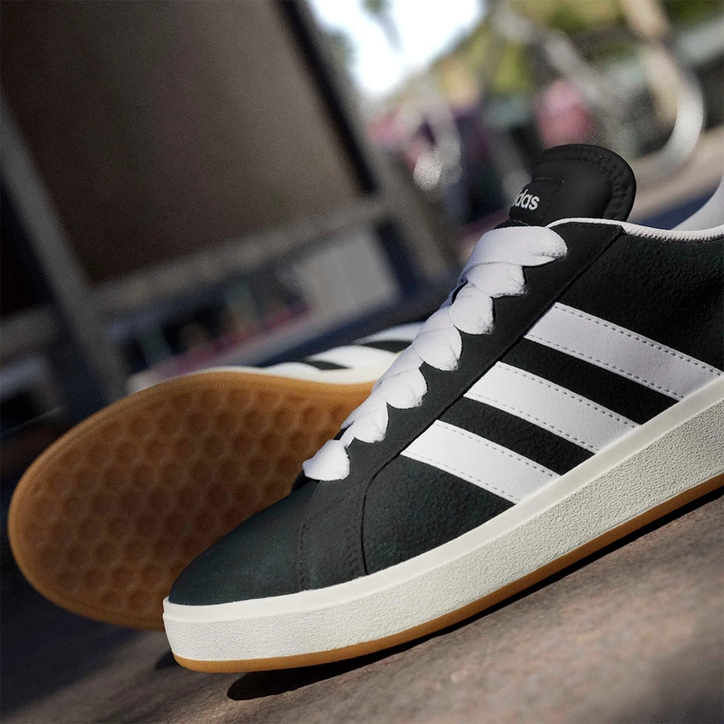 ZAPATILLAS HOMBRE ADIDAS URBANO NEGRO GRAND COURT BASE 00S - 15