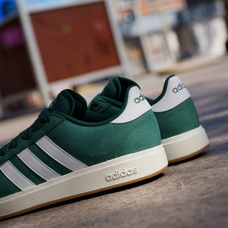 ZAPATILLAS HOMBRE ADIDAS URBANO VERDE GRAND COURT BASE 00S - 14
