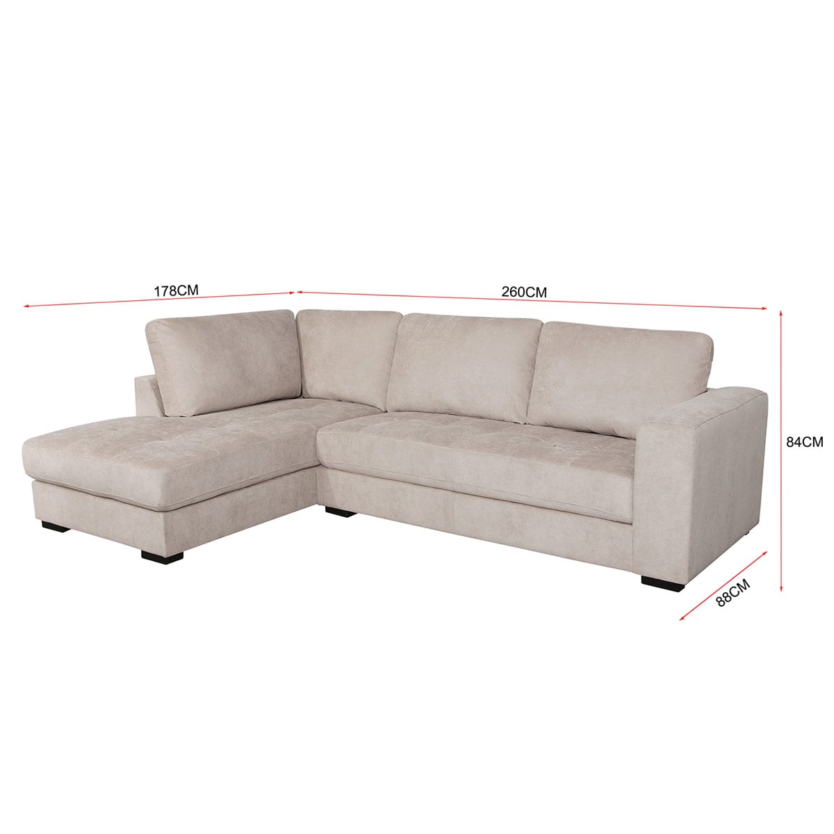 SOFÁ SECCIONAL RIPLEY HOME MINI PIRLO 4 CUERPOS - 5