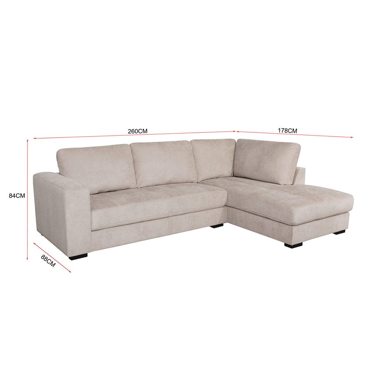 SOFÁ SECCIONAL RIPLEY HOME MINI PIRLO 4 CUERPOS  - 7