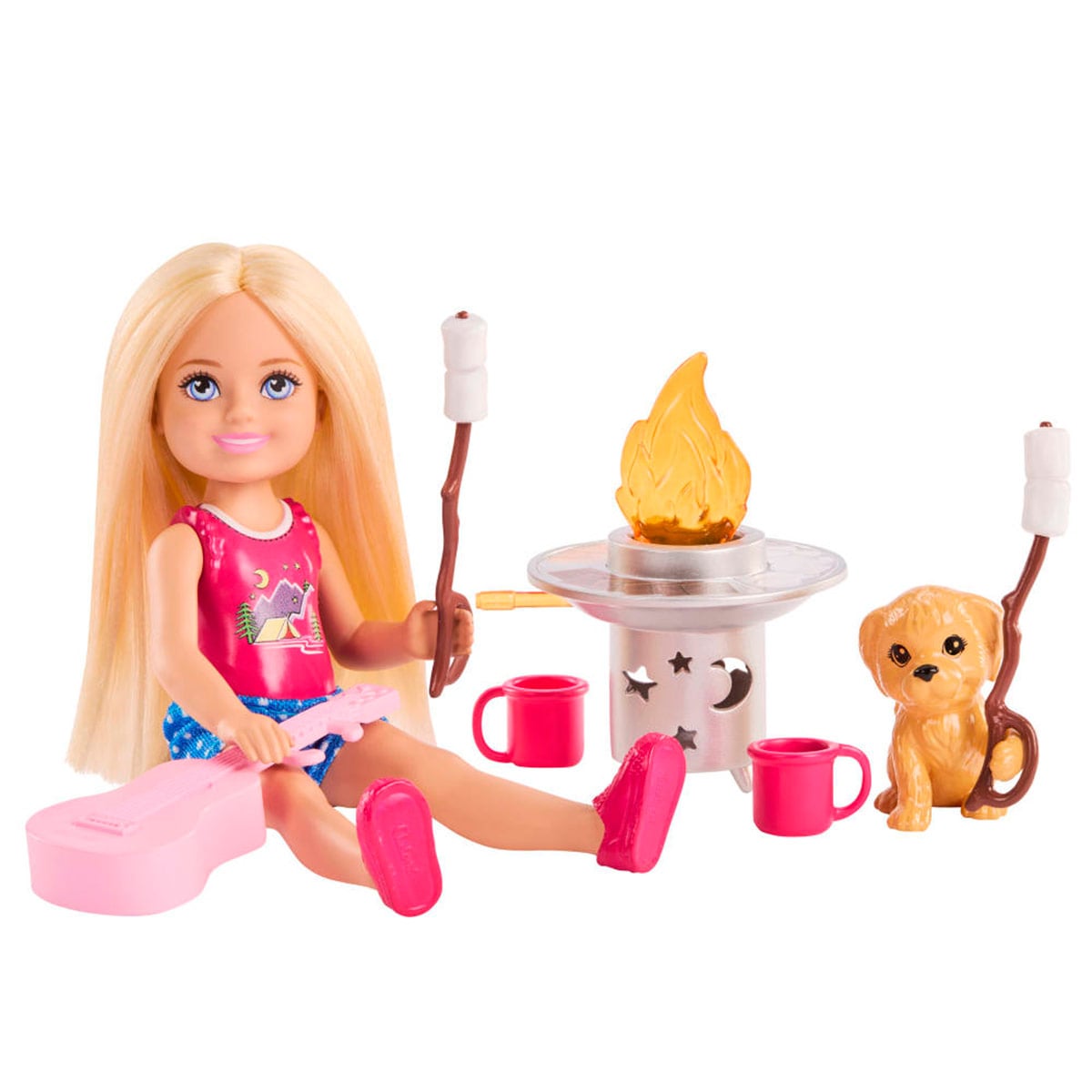 MUÑECA BARBIE CHELSEA CAMPISTA  - 1