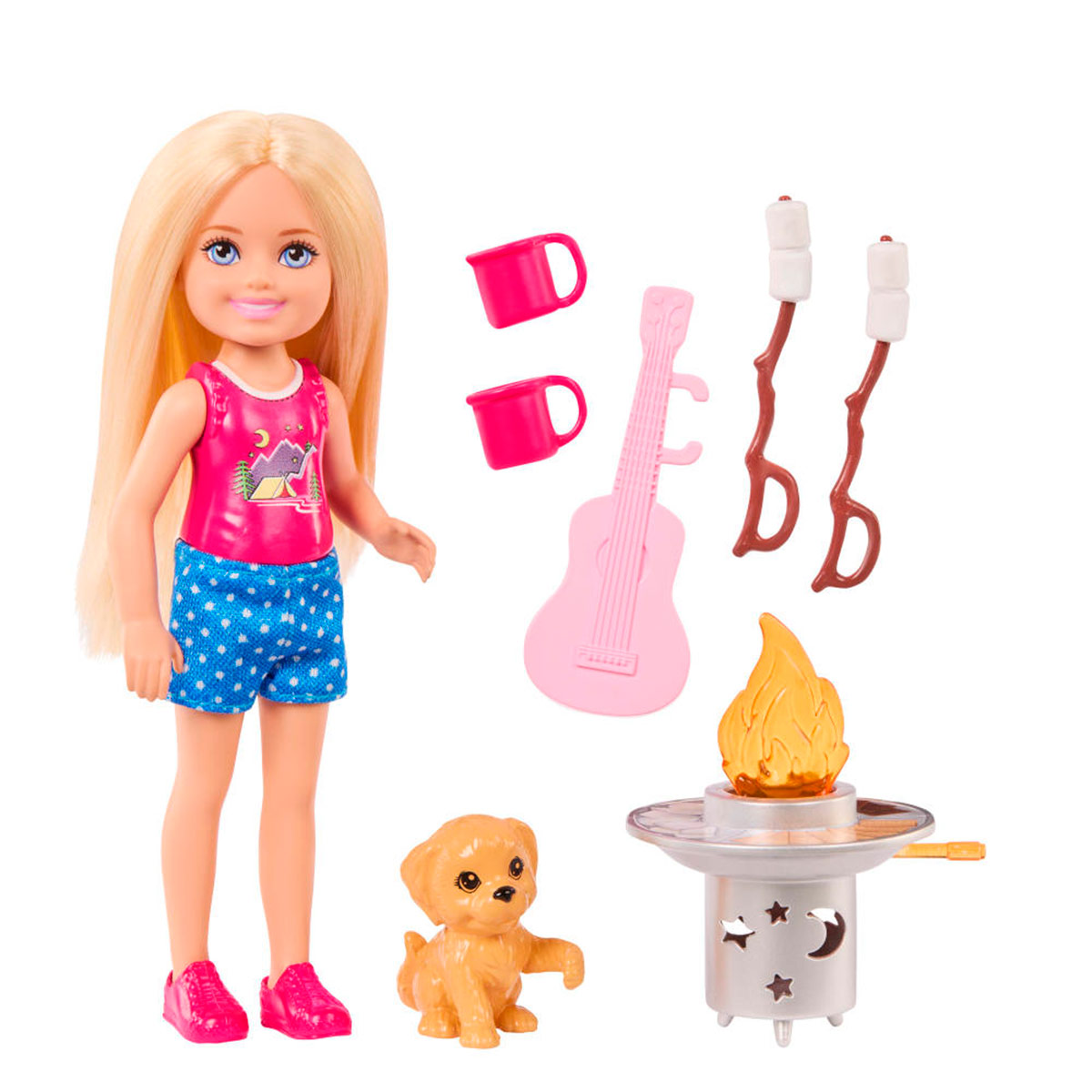 MUÑECA BARBIE CHELSEA CAMPISTA  - 5
