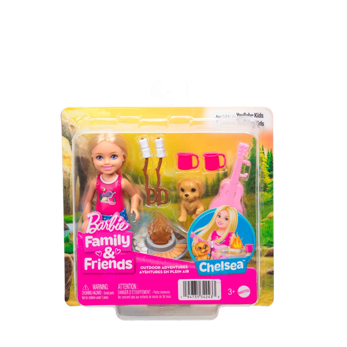 MUÑECA BARBIE CHELSEA CAMPISTA  - 6