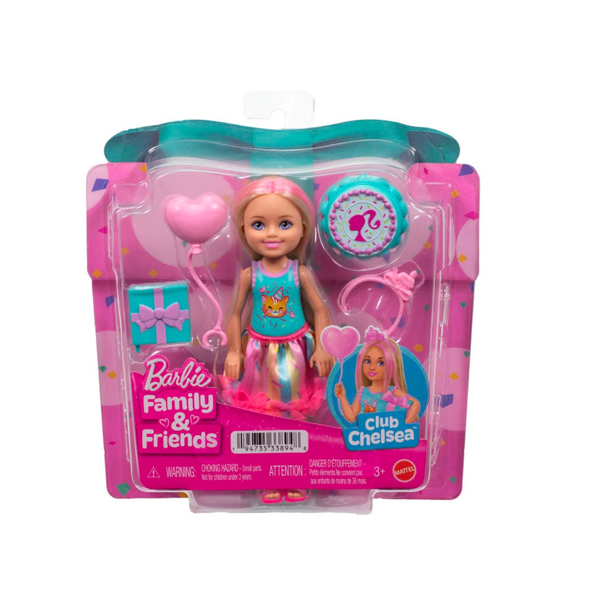 MUÑECA BARBIE CHELSEA CUMPLEAÑERA  - 5