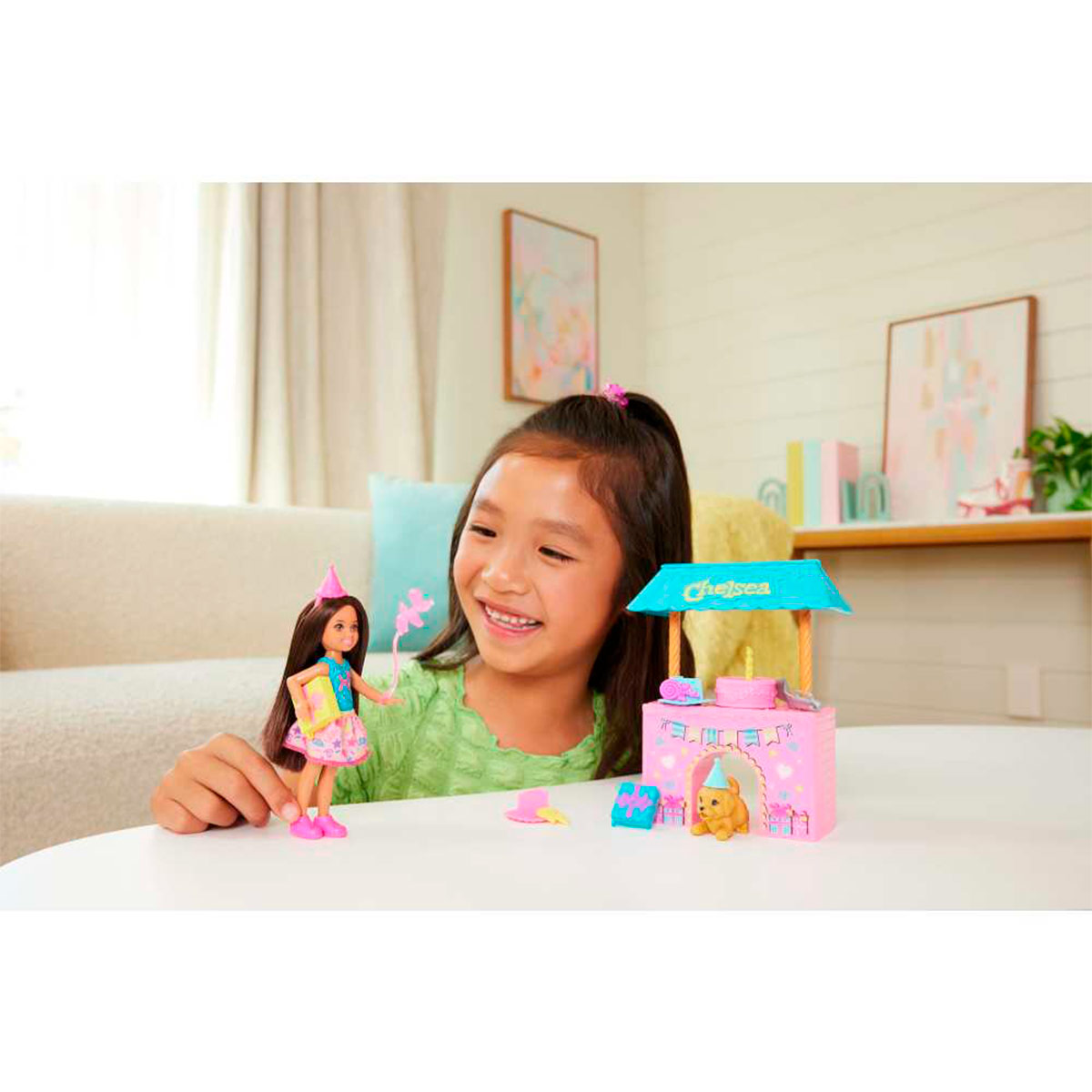MUÑECA BARBIE CHELSEA SET FIESTA CUMPLEAÑOS  - 2