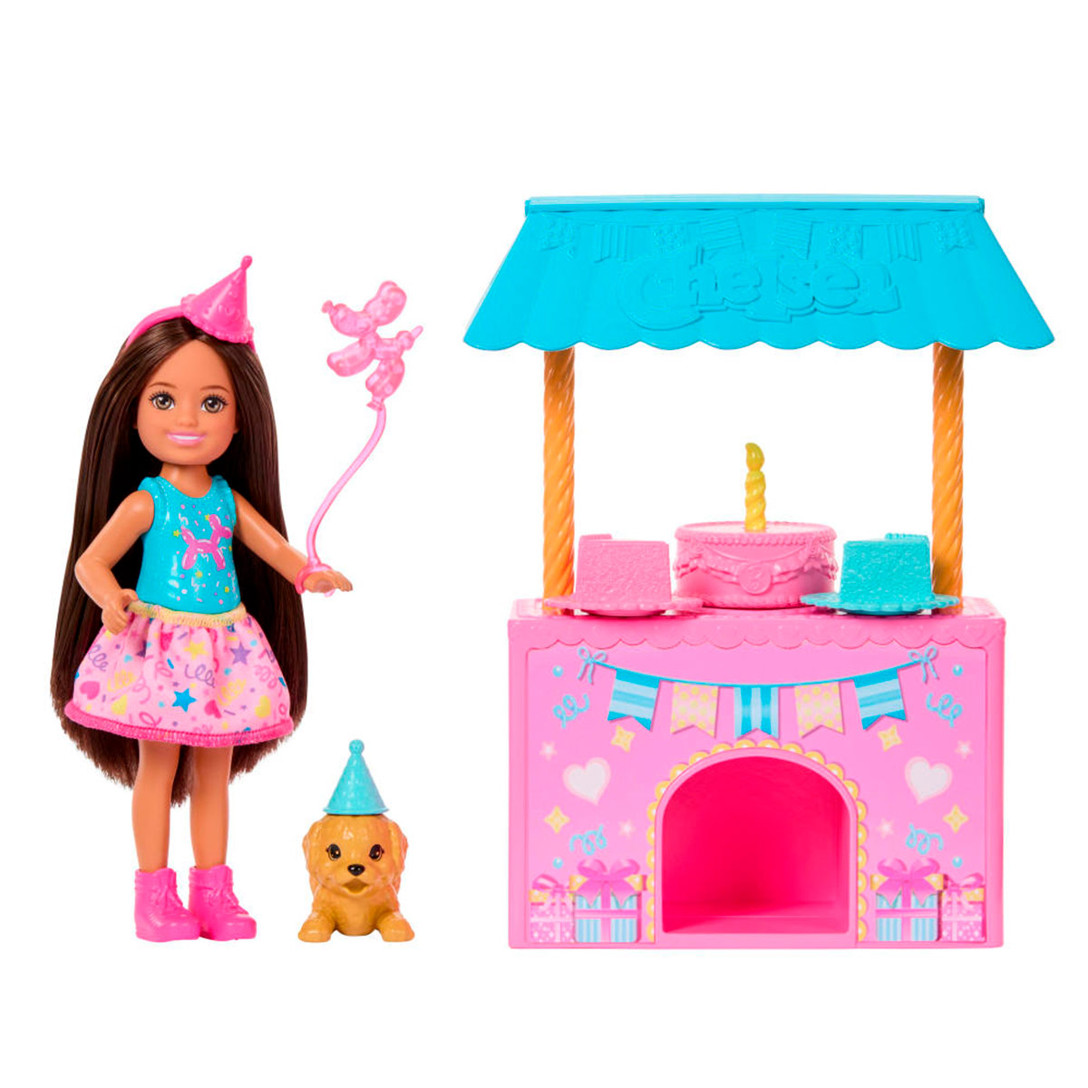 MUÑECA BARBIE CHELSEA SET FIESTA CUMPLEAÑOS  - 5