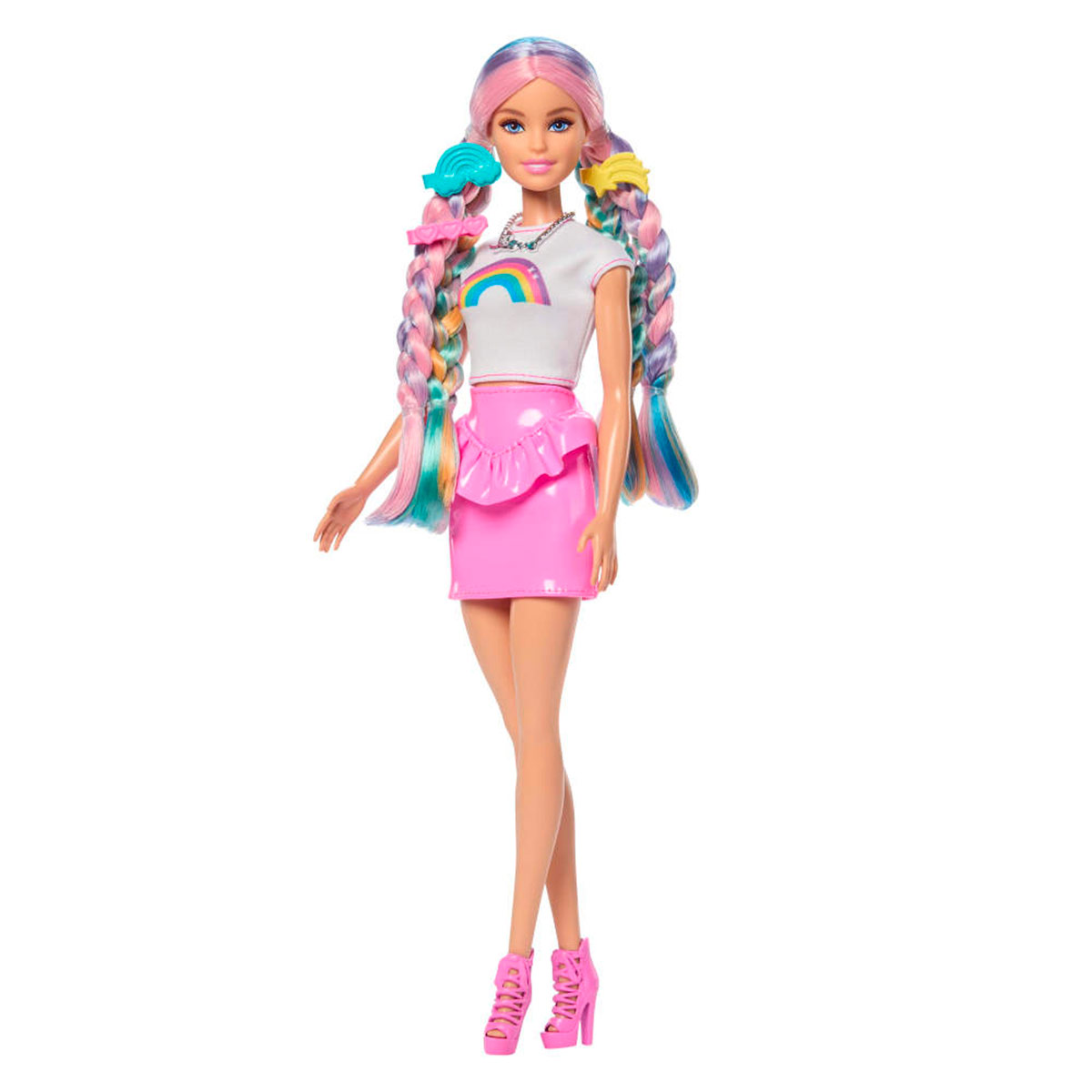 MUÑECA BARBIE PINTA Y DECORA EL CABELLO - 5