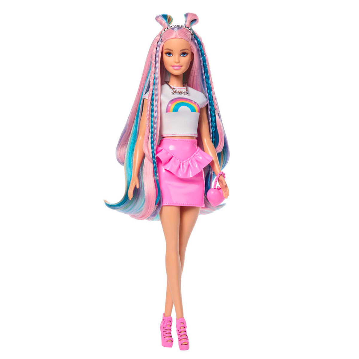 MUÑECA BARBIE PINTA Y DECORA EL CABELLO - 6
