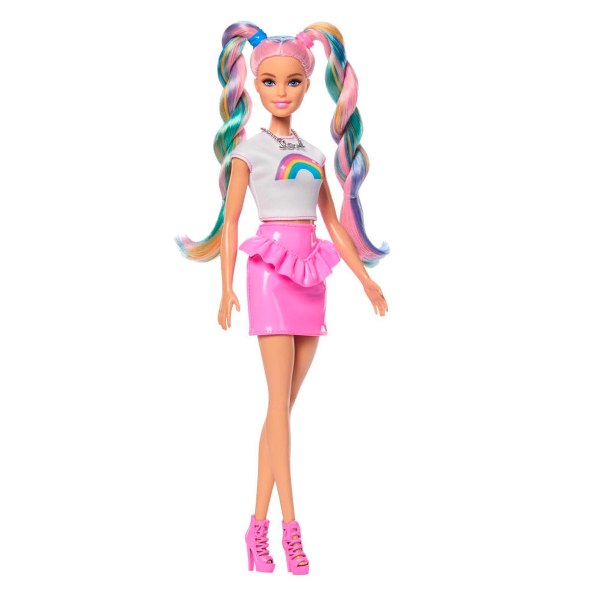 MUÑECA BARBIE PINTA Y DECORA EL CABELLO - 8