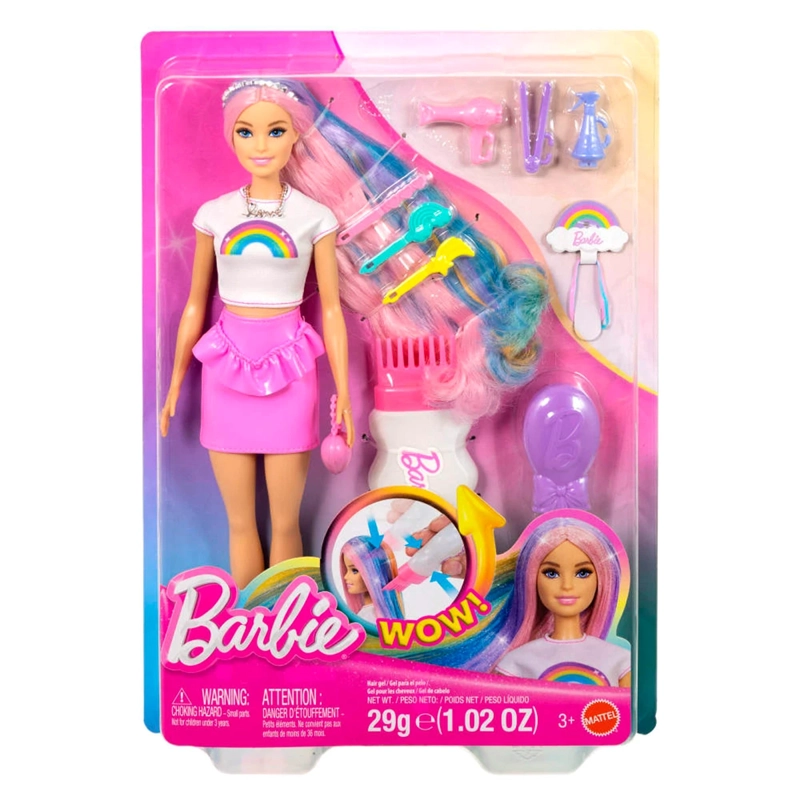 MUÑECA BARBIE PINTA Y DECORA EL CABELLO - 10