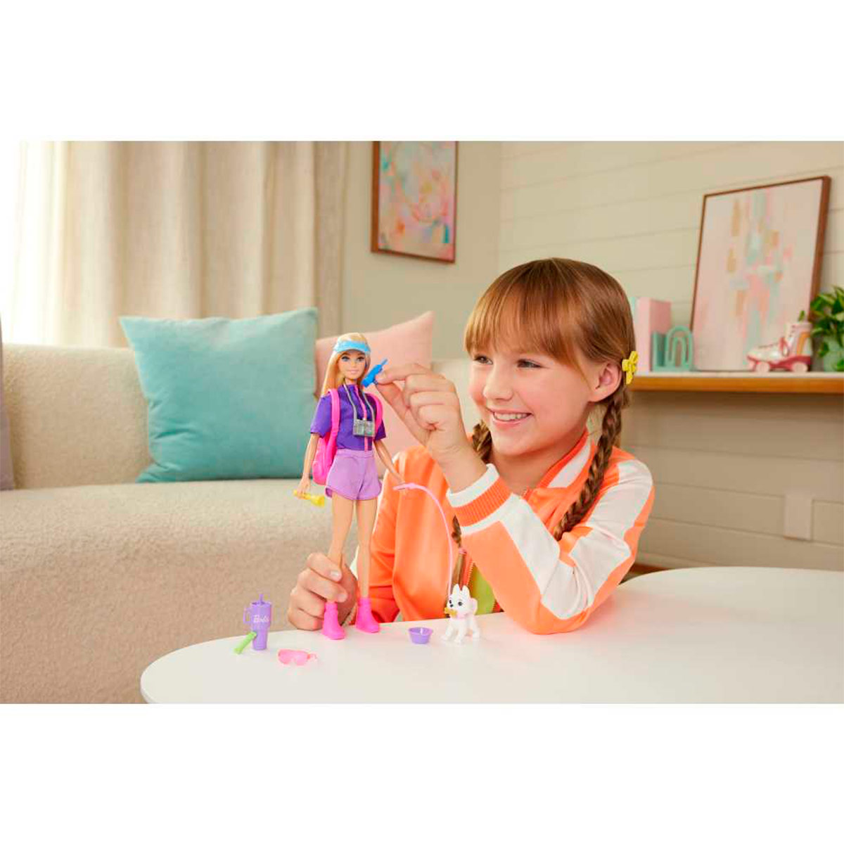 MUÑECA BARBIE MALIBÚ MASCOTA  - 2