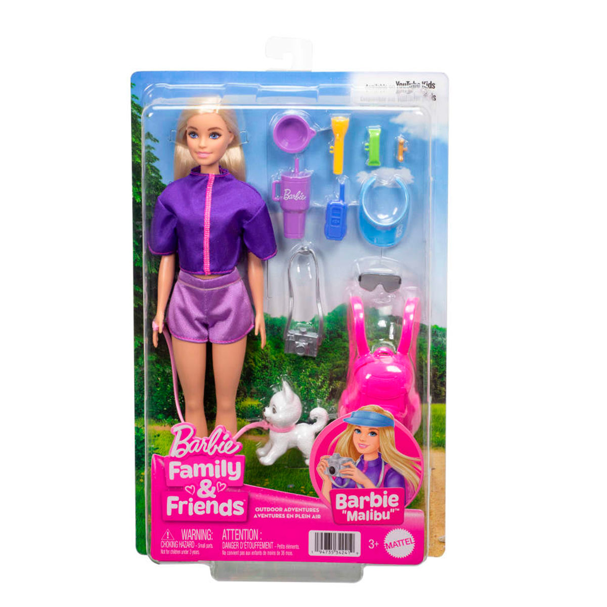 MUÑECA BARBIE MALIBÚ MASCOTA  - 6