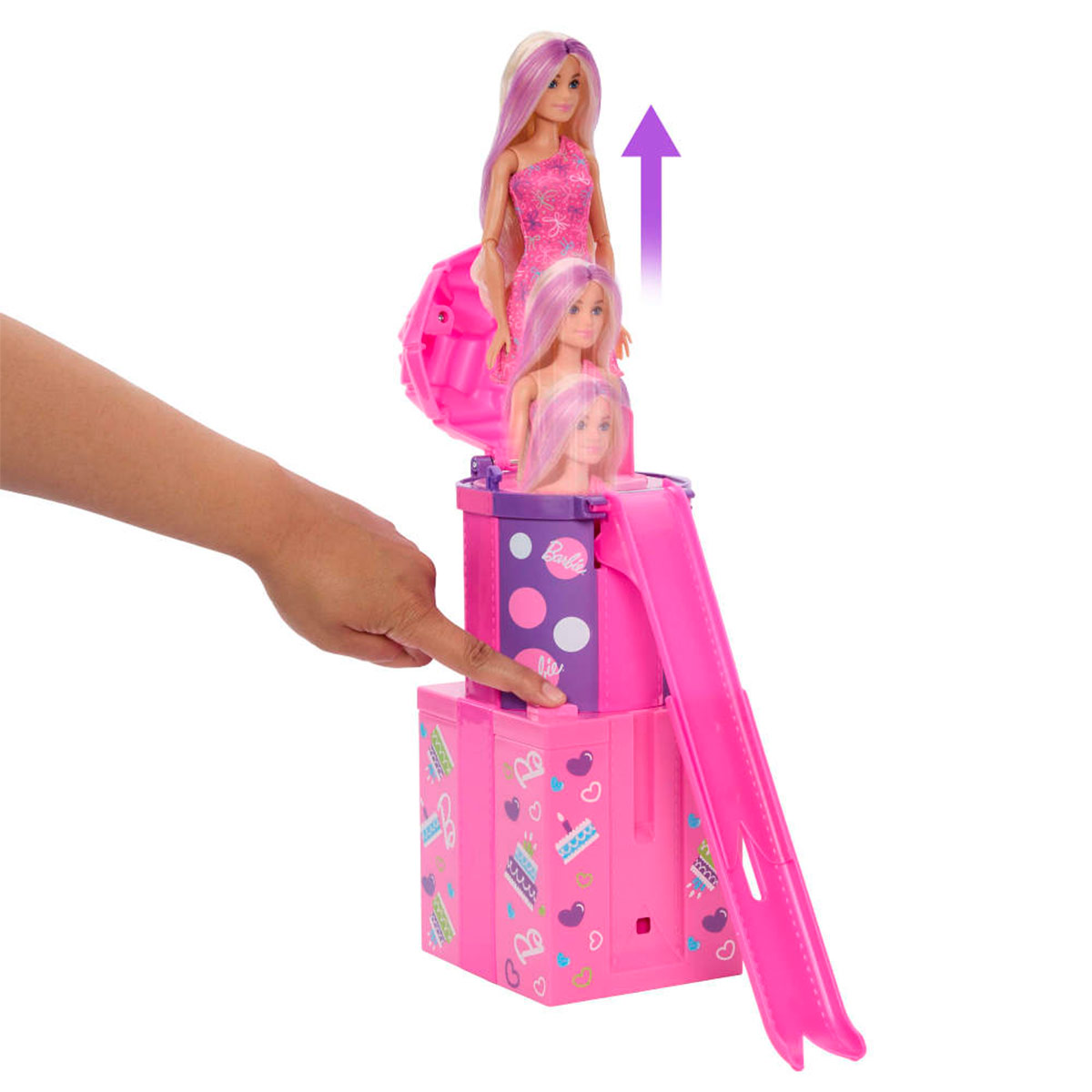 MUÑECA BARBIE PARTY UNBOXED  - 5