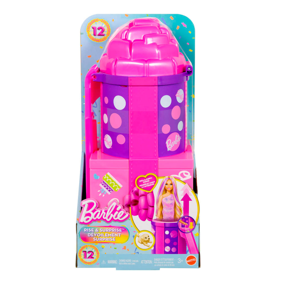 MUÑECA BARBIE PARTY UNBOXED  - 6