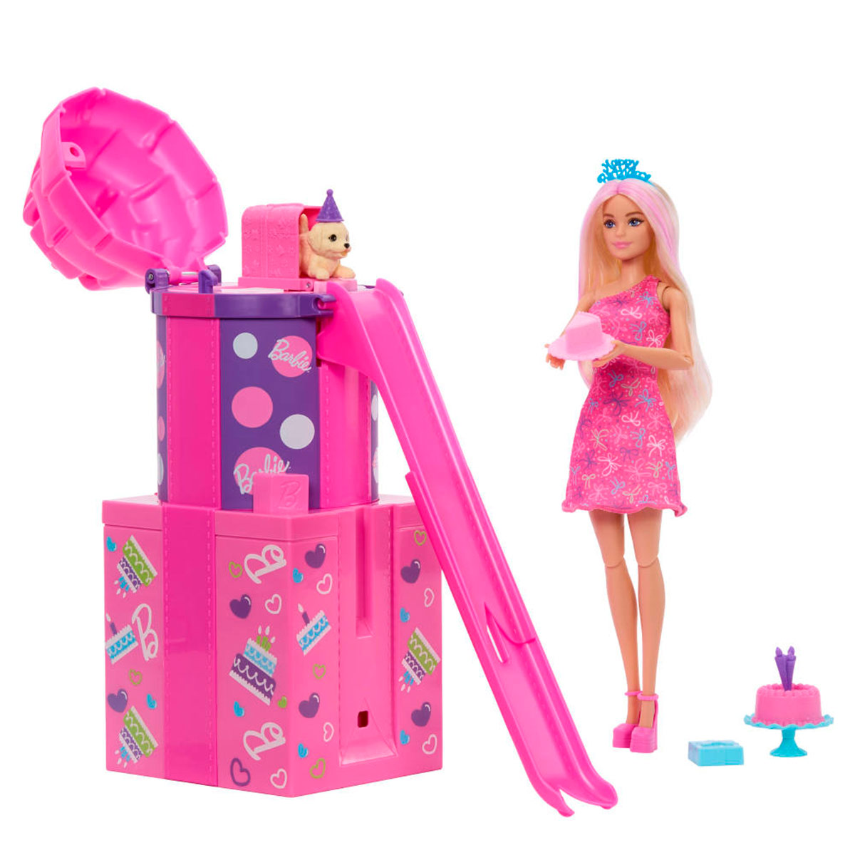 MUÑECA BARBIE PARTY UNBOXED  - 7