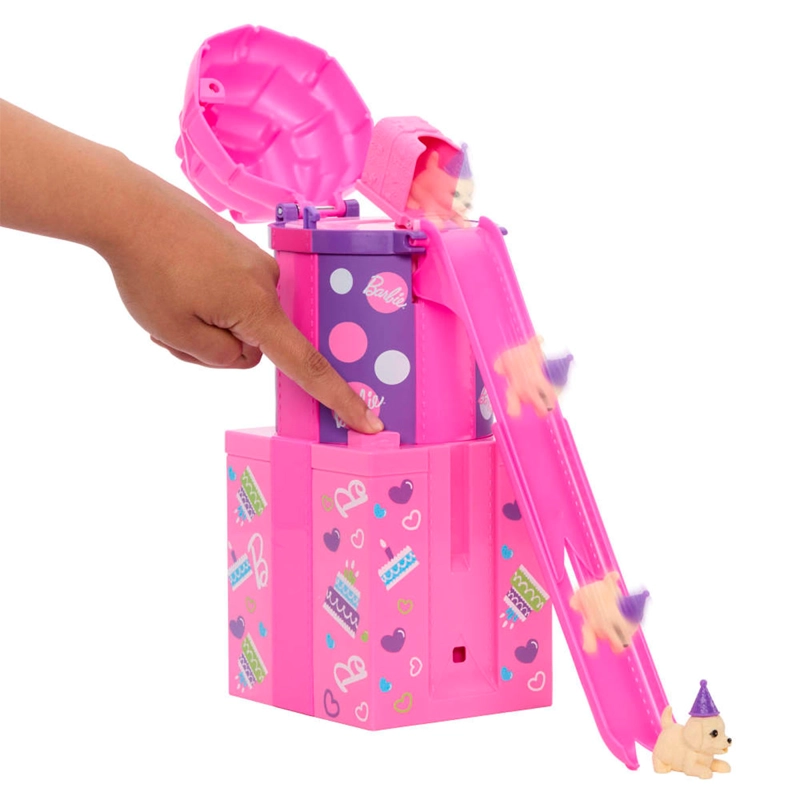 MUÑECA BARBIE PARTY UNBOXED  - 8