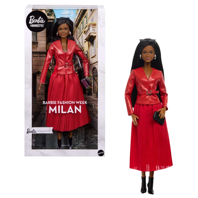 MUÑECA BARBIE SIGNATURE STYLE MILAN FASHION WEEK - 8