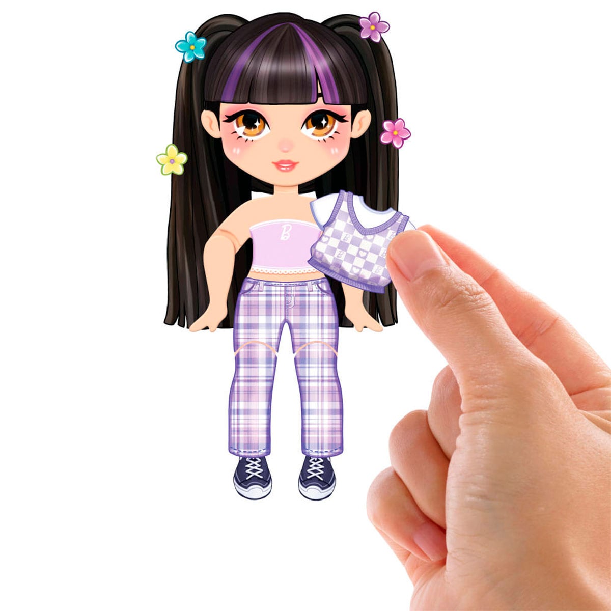 MUÑECA BARBIE STICKEEZ SURTIDO - 8