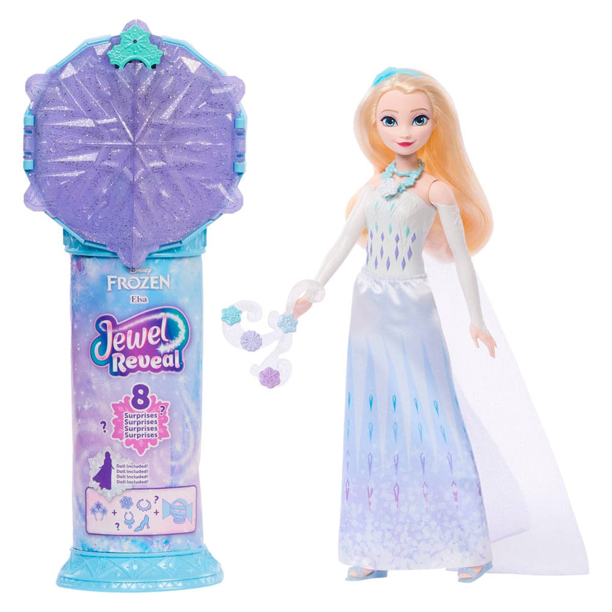 MUÑECA DISNEY FROZEN REVEAL ELSA SORPRESA - 1