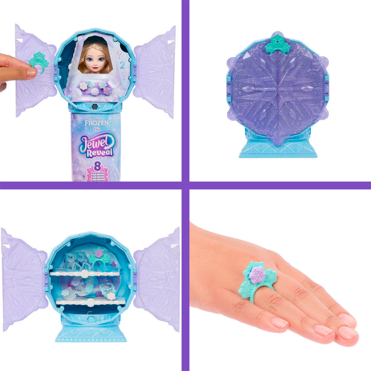 MUÑECA DISNEY FROZEN REVEAL ELSA SORPRESA - 4