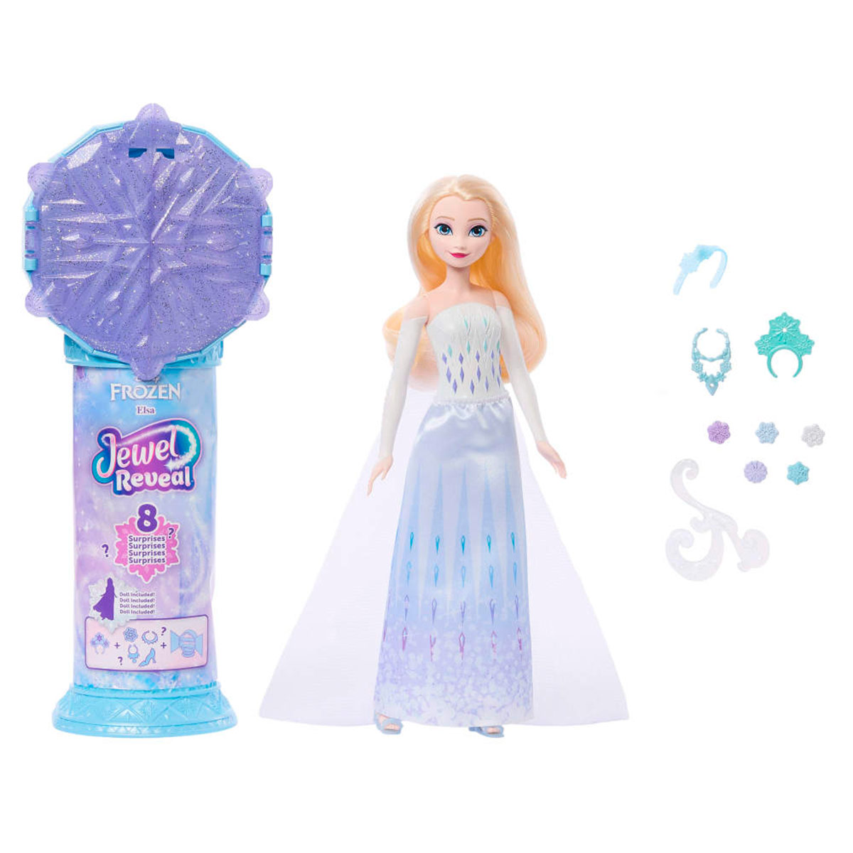 MUÑECA DISNEY FROZEN REVEAL ELSA SORPRESA - 7