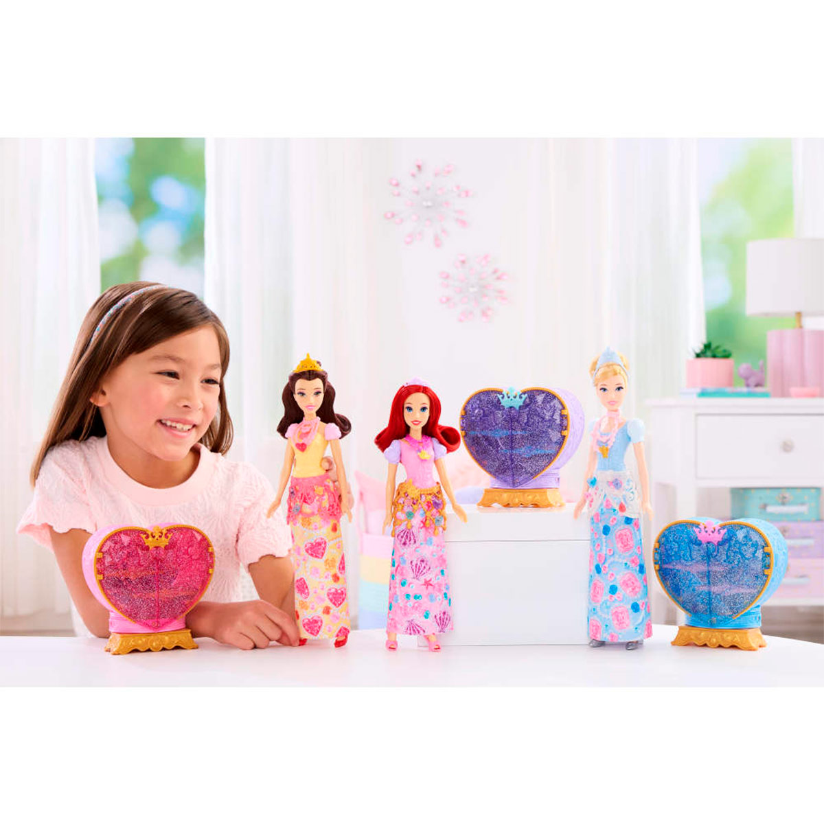 MUÑECA DISNEY PRINCESAS REVEAL BELLA - 2