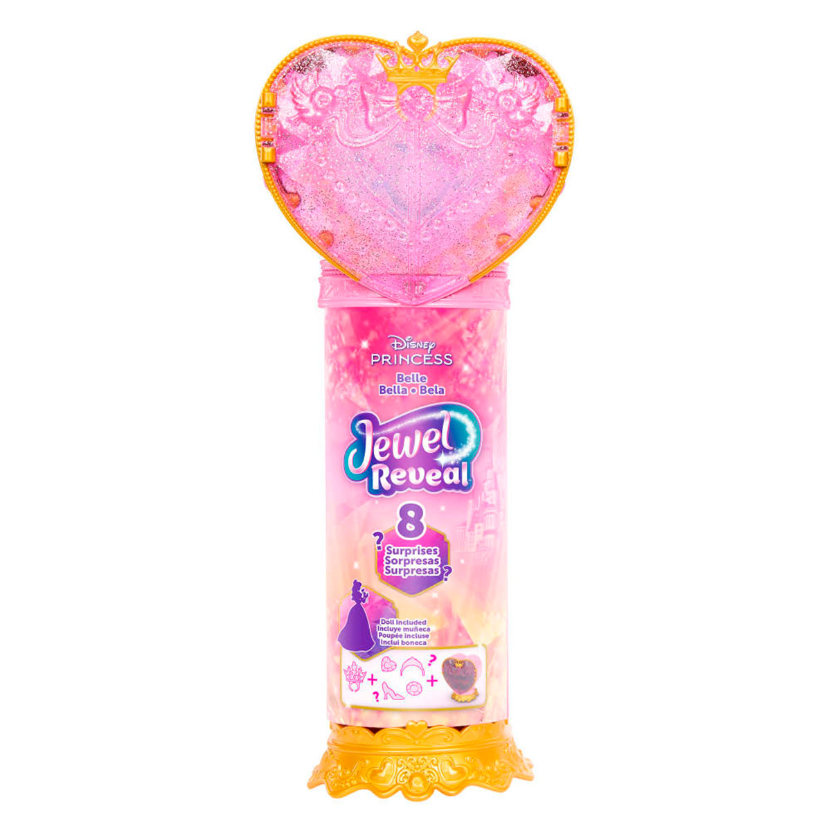 MUÑECA DISNEY PRINCESAS REVEAL BELLA - 6