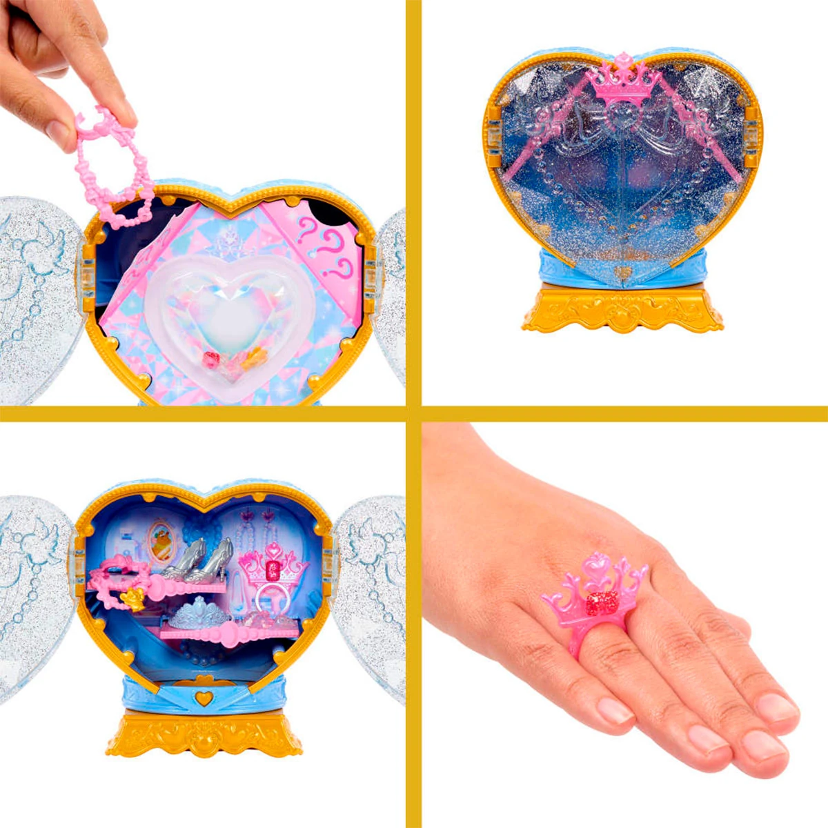 MUÑECA DISNEY PRINCESAS REVEAL CENICIENTA - 4