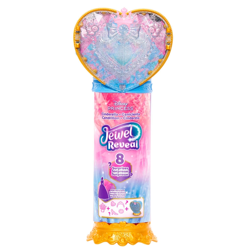 MUÑECA DISNEY PRINCESAS REVEAL CENICIENTA - 6