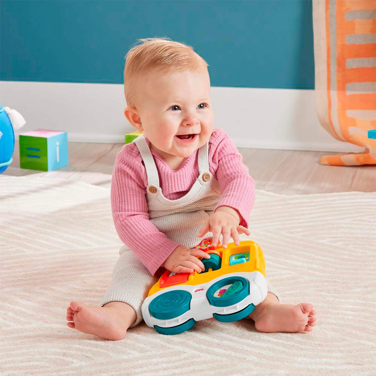 JUGUETE FISHER PRICE COCHE Y ARBOL DE ACTIVIDADES - 2