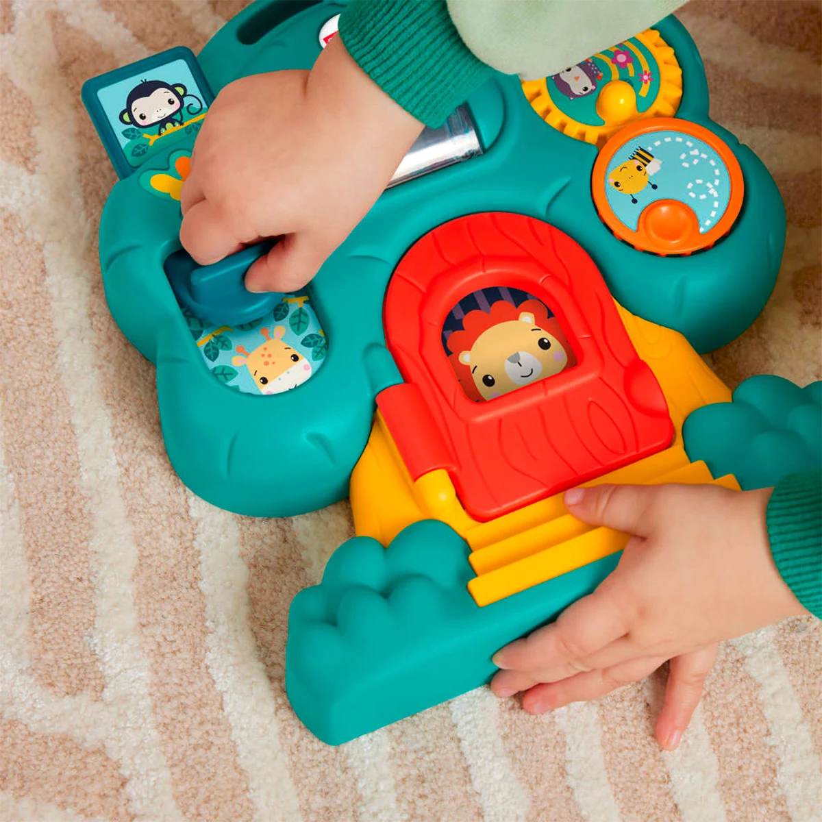 JUGUETE FISHER PRICE COCHE Y ARBOL DE ACTIVIDADES - 14
