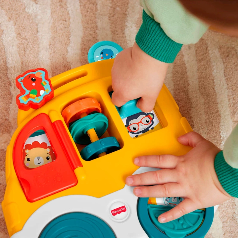 JUGUETE FISHER PRICE COCHE Y ARBOL DE ACTIVIDADES - 10