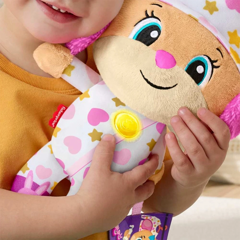 JUGUETE FISHER PRICE HERMANITA MUSICAL DORMIR  - 5