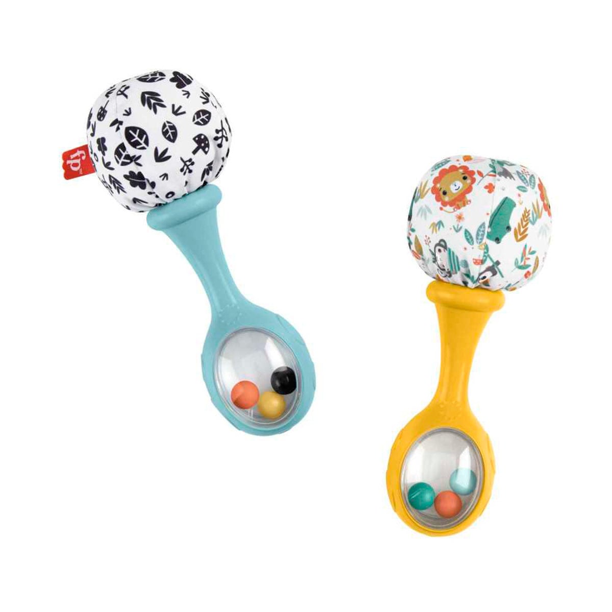JUGUETE FISHER PRICE SONAJAS BEBÉS RATTLE ’N ROCK - 1